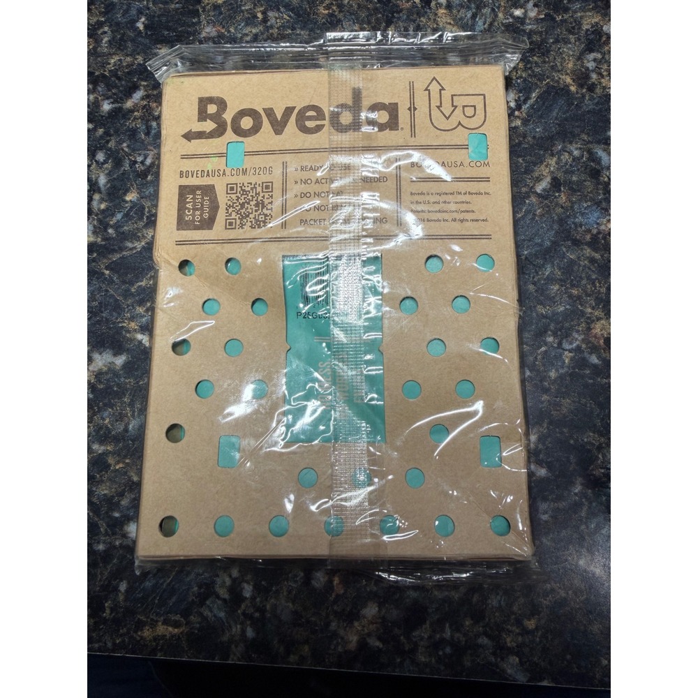 Boveda 65% RH 320 Gram Two-Way Humidity Control Pack for Humidors Factory Sealed